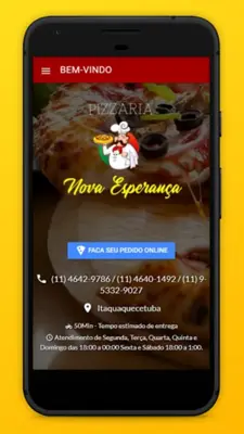 Pizzaria Nova Esperança android App screenshot 2